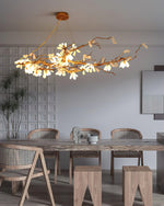 Lustra Chandelier Branch Stone Organic - Lamp Outdoor