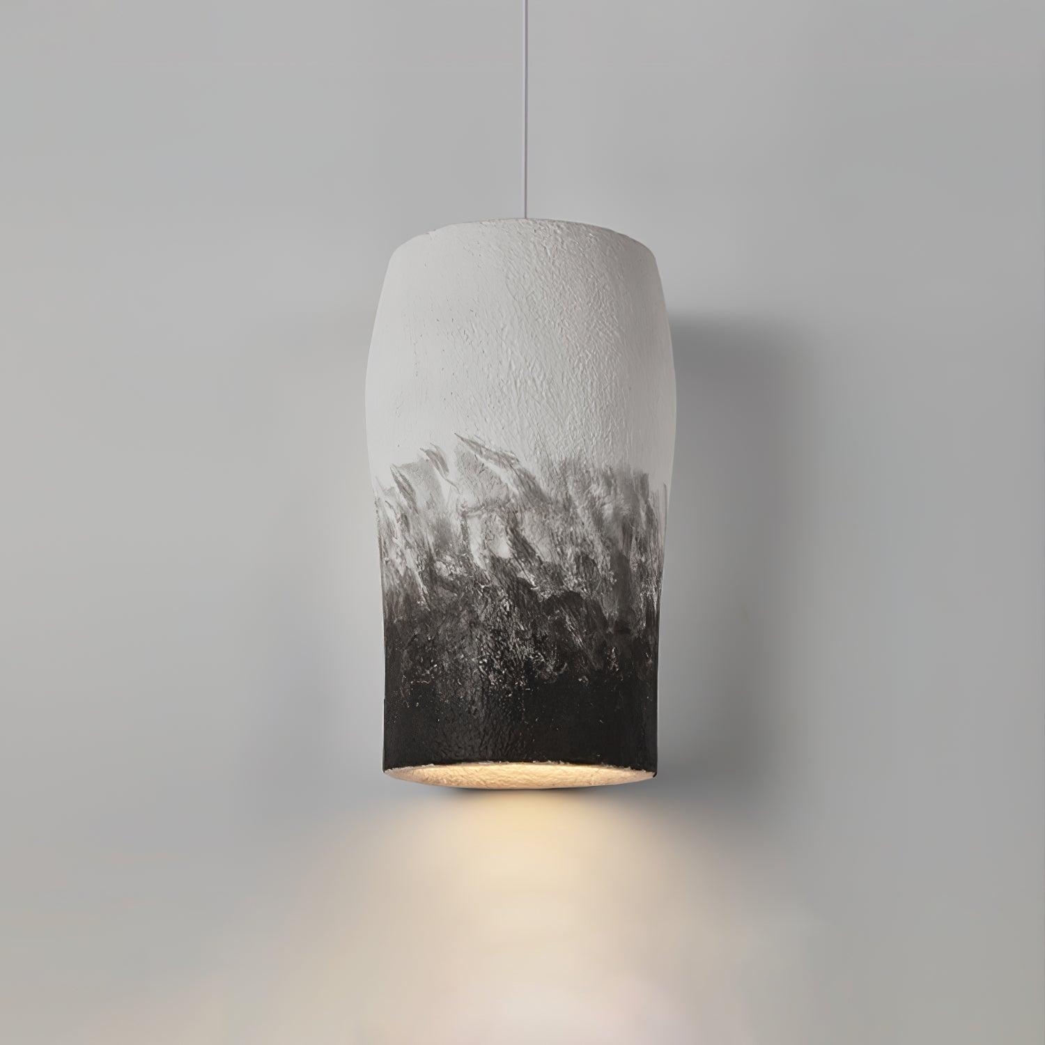 Ceraeion Modern Minimalist Crust Thin Metal Pendant Lamp - Lamp Outdoor