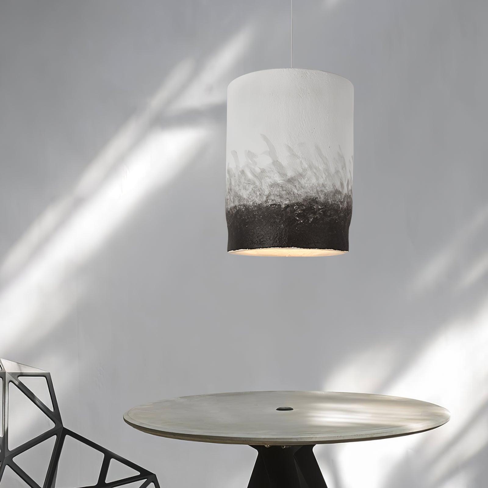 Ceraeion Modern Minimalist Crust Thin Metal Pendant Lamp - Lamp Outdoor
