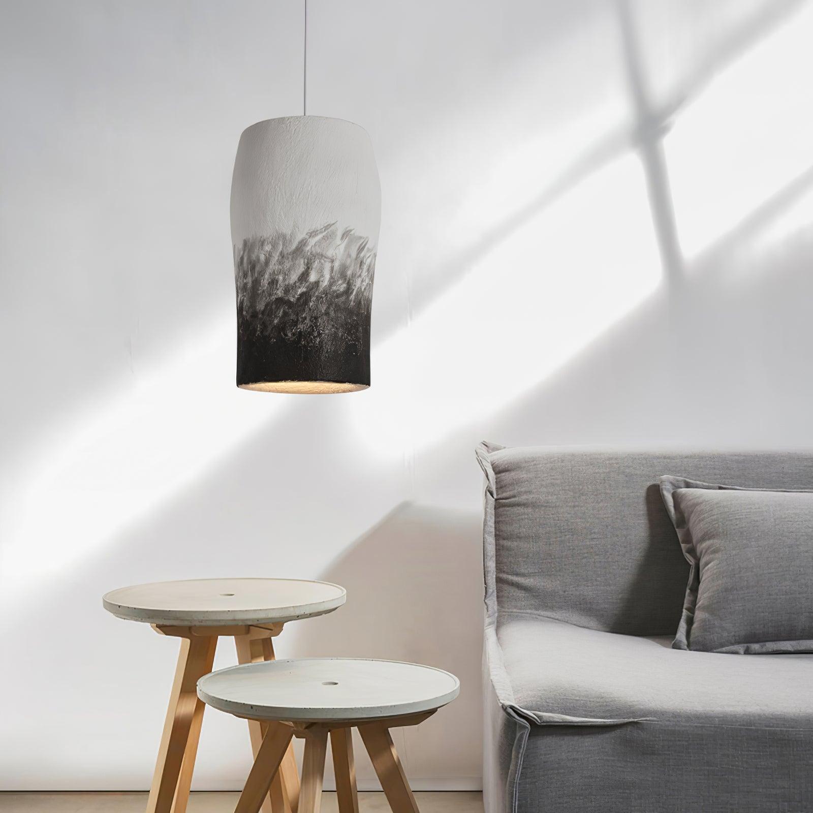 Ceraeion Modern Minimalist Crust Thin Metal Pendant Lamp - Lamp Outdoor