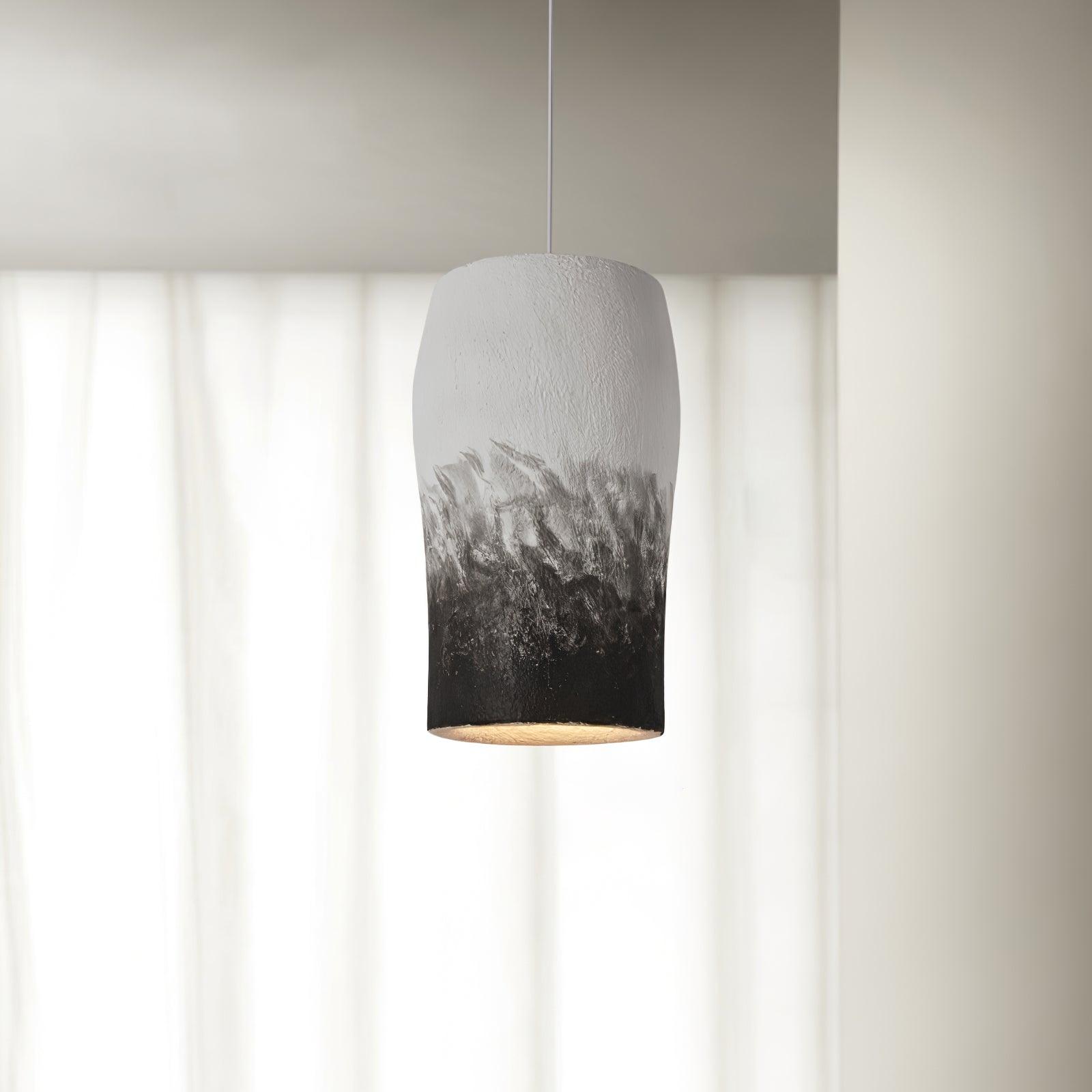 Ceraeion Modern Minimalist Crust Thin Metal Pendant Lamp - Lamp Outdoor