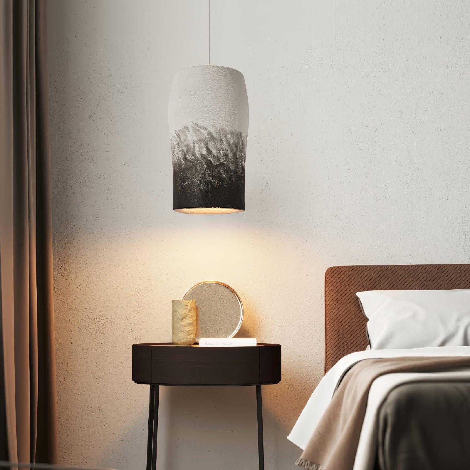 Ceraeion Modern Minimalist Crust Thin Metal Pendant Lamp - Lamp Outdoor