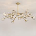 Crystal Ball Round Cluster Chandelier - Lamp Outdoor