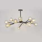 Crystal Ball Round Cluster Chandelier - Lamp Outdoor