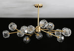 Crystal Ball Round Cluster Chandelier - Lamp Outdoor