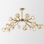 Crystal Ball Round Cluster Chandelier - Lamp Outdoor
