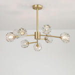 Crystal Ball Round Cluster Chandelier - Lamp Outdoor