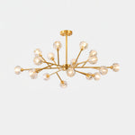 Crystal Ball Round Cluster Chandelier - Lamp Outdoor