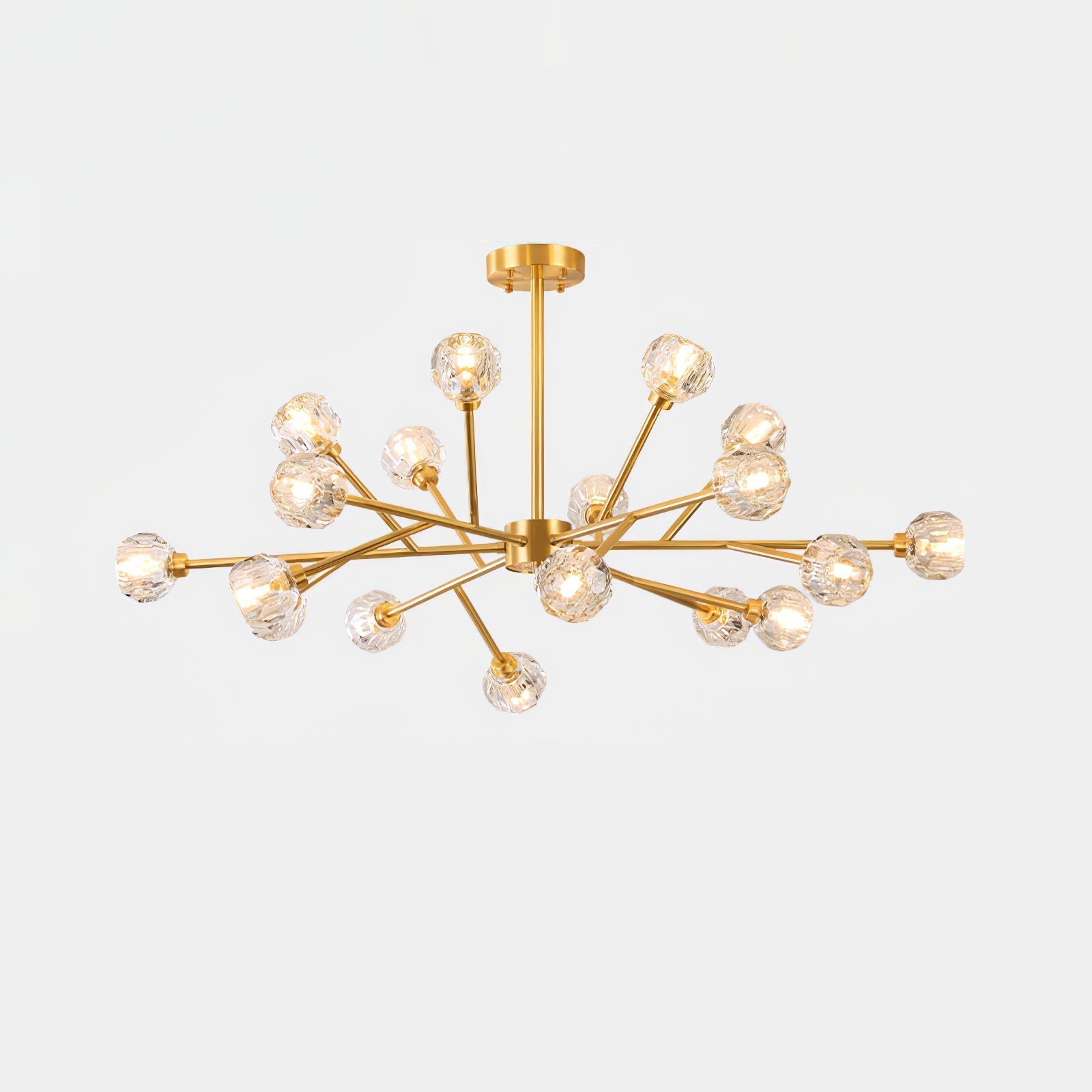 Crystal Ball Round Cluster Chandelier - Lamp Outdoor