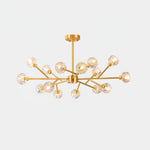 Crystal Ball Round Cluster Chandelier - Lamp Outdoor