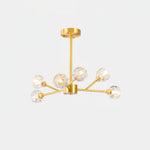 Crystal Ball Round Cluster Chandelier - Lamp Outdoor