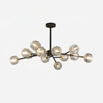 Crystal Ball Round Cluster Chandelier - Lamp Outdoor