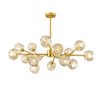 Crystal Ball Round Cluster Chandelier - Lamp Outdoor