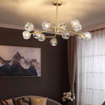 Crystal Ball Round Cluster Chandelier - Lamp Outdoor