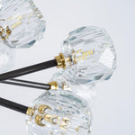 Crystal Ball Round Cluster Chandelier - Lamp Outdoor