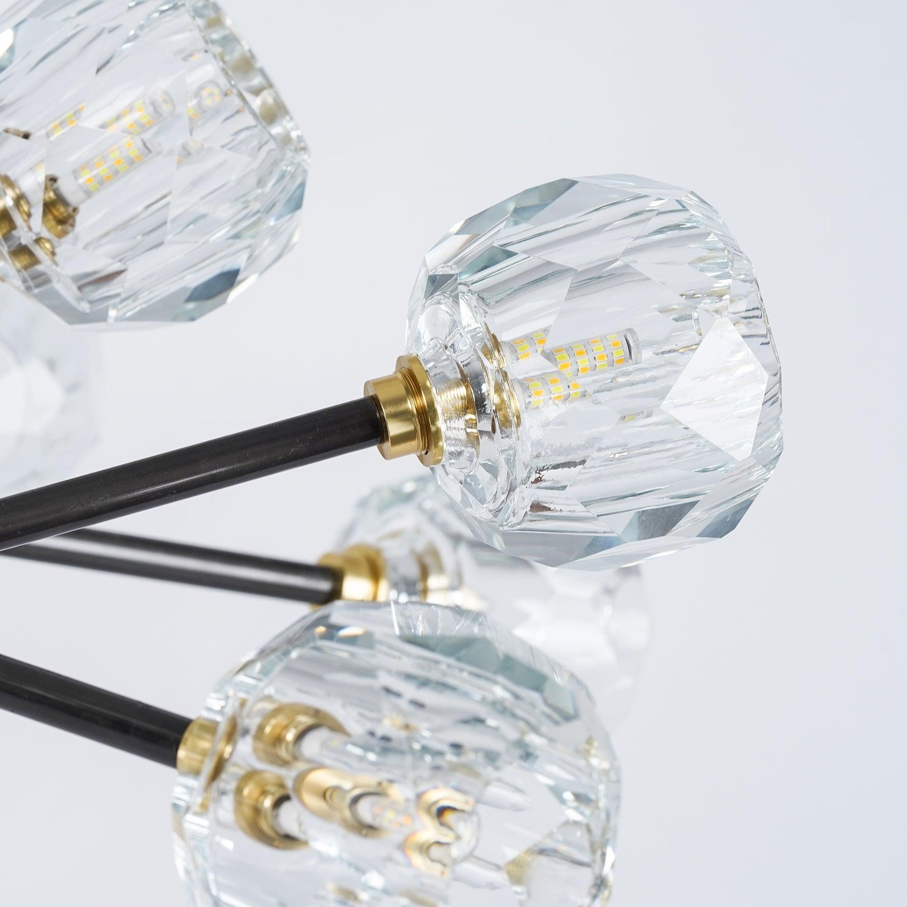 Crystal Ball Round Cluster Chandelier - Lamp Outdoor