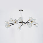 Crystal Ball Round Cluster Chandelier - Lamp Outdoor