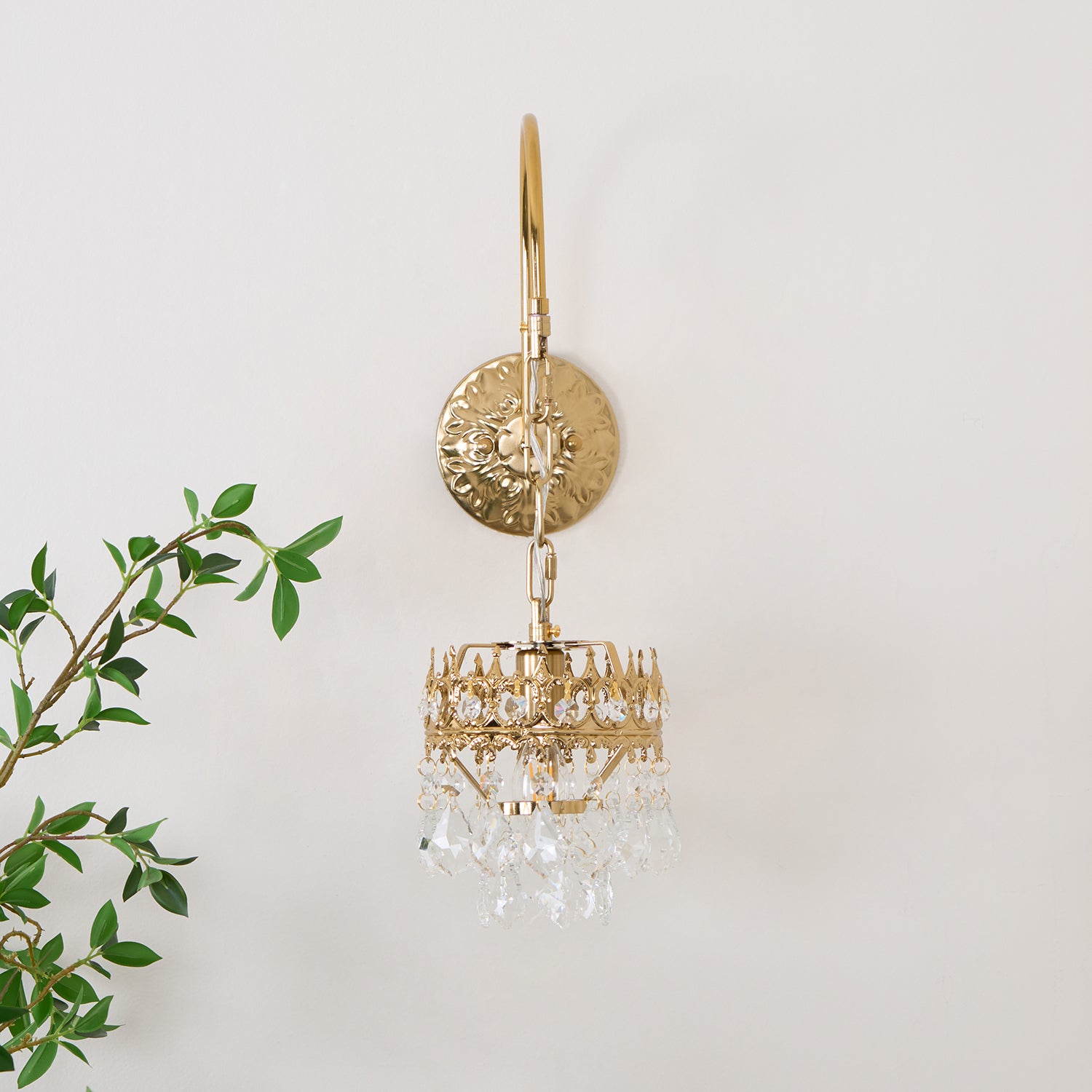 Crystal Crown Sconce - Lamp Outdoor