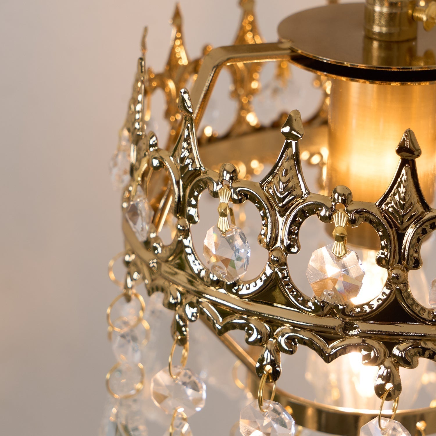 Crystal Crown Sconce - Lamp Outdoor