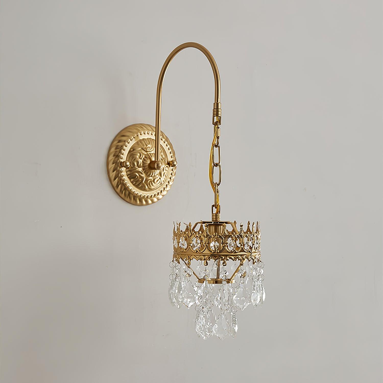 Crystal Crown Sconce - Lamp Outdoor