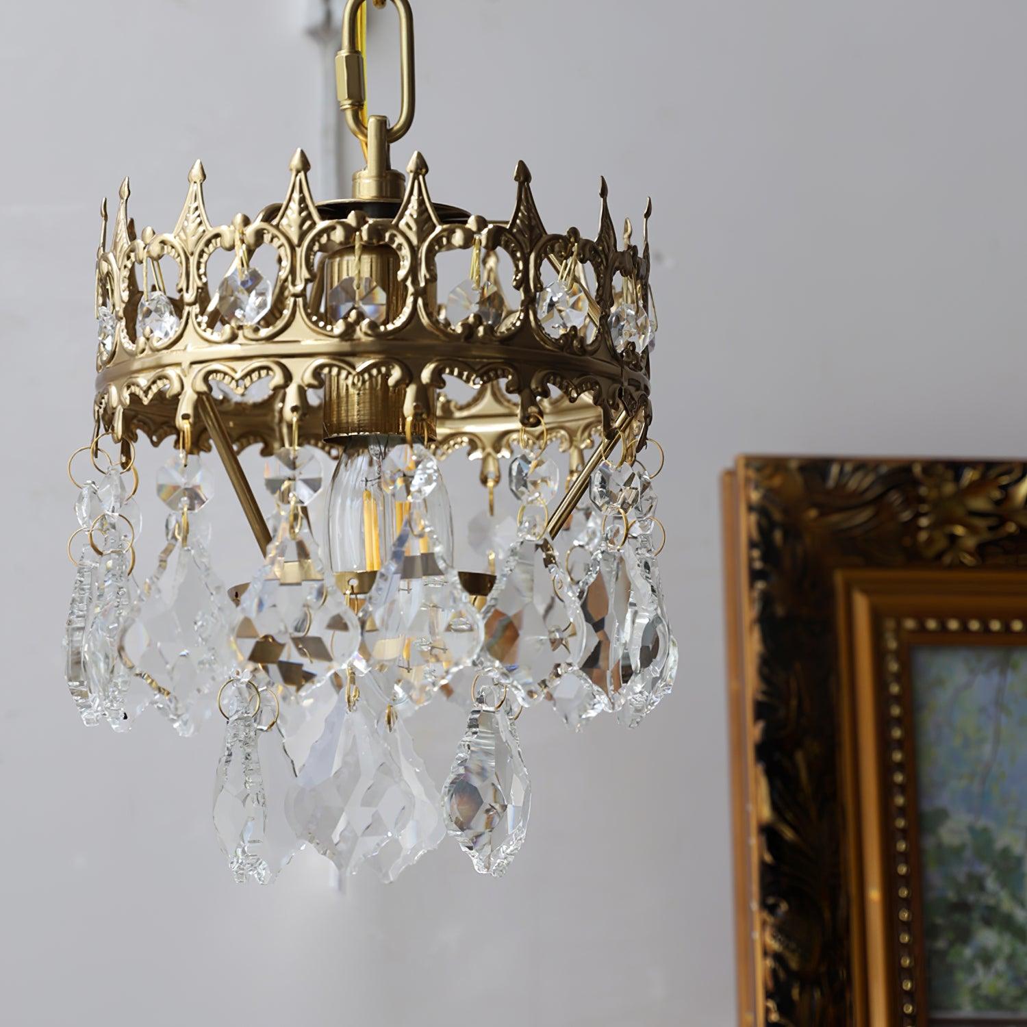 Crystal Crown Sconce - Lamp Outdoor