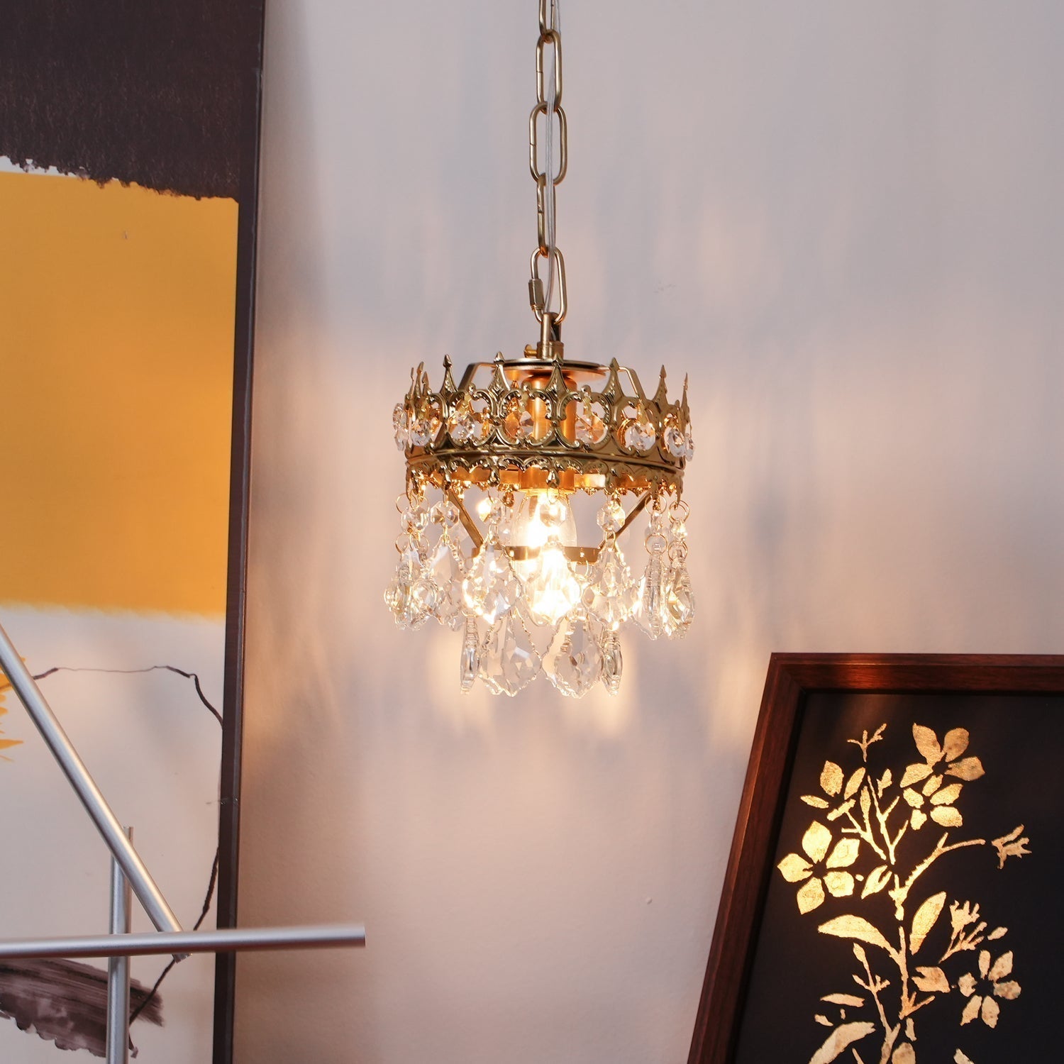 Crystal Crown Sconce - Lamp Outdoor