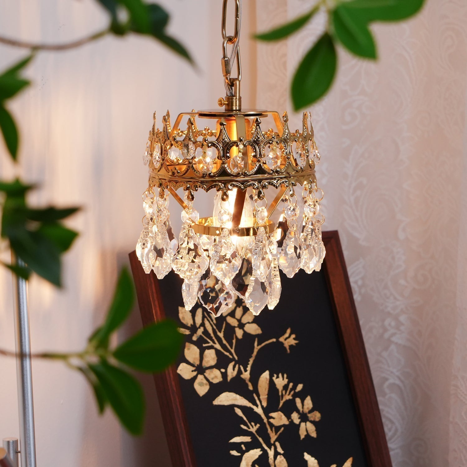 Crystal Crown Sconce - Lamp Outdoor