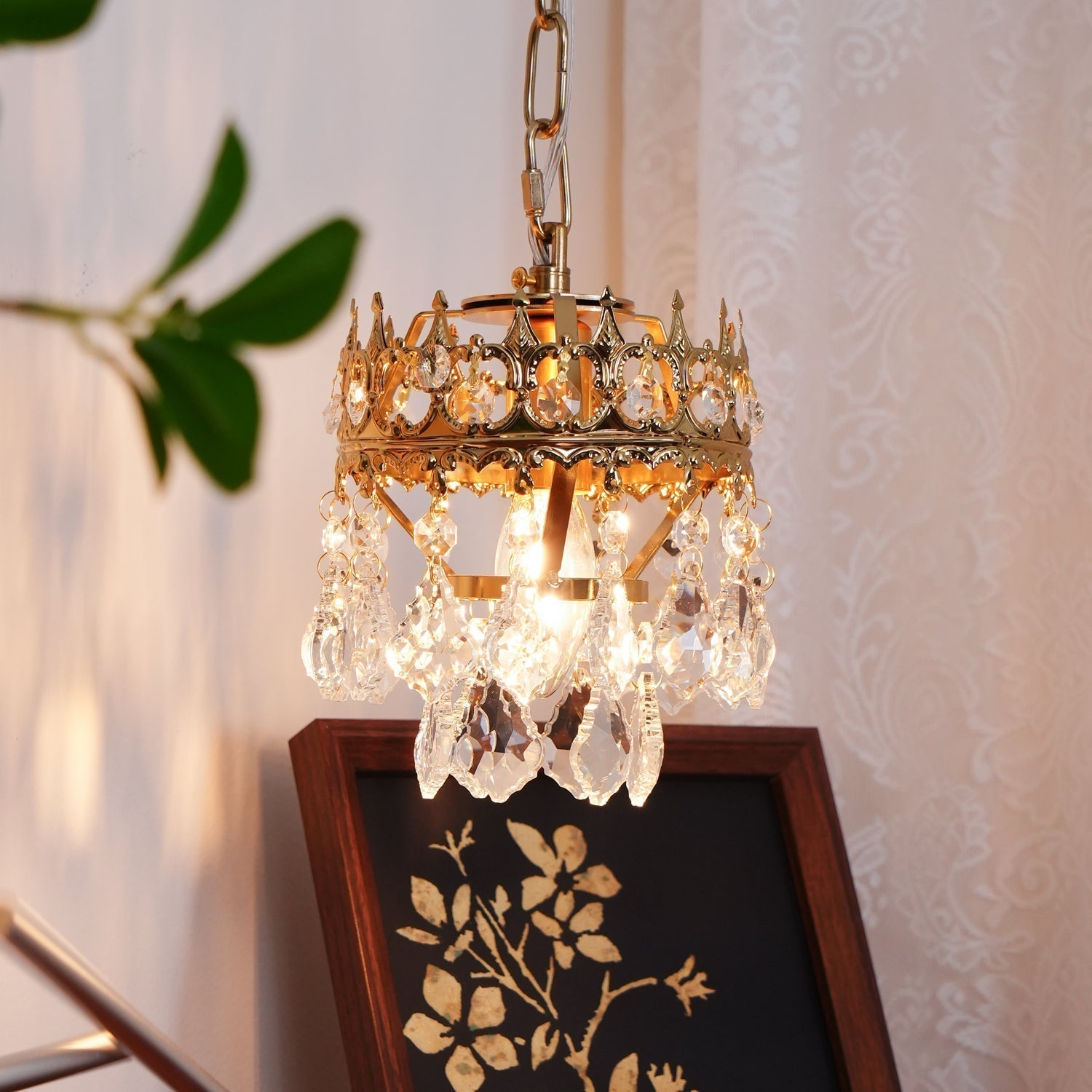 Crystal Crown Sconce - Lamp Outdoor
