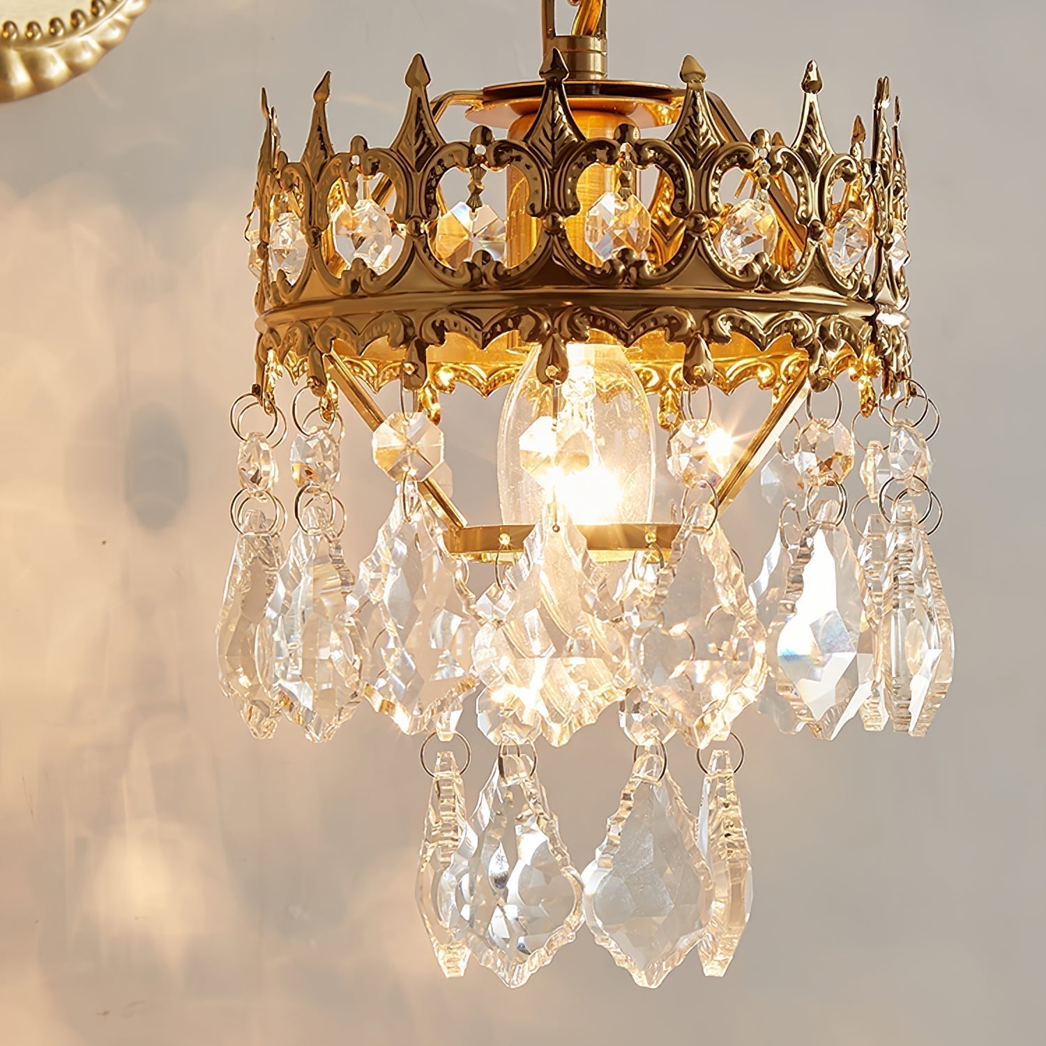 Crystal Crown Sconce - Lamp Outdoor