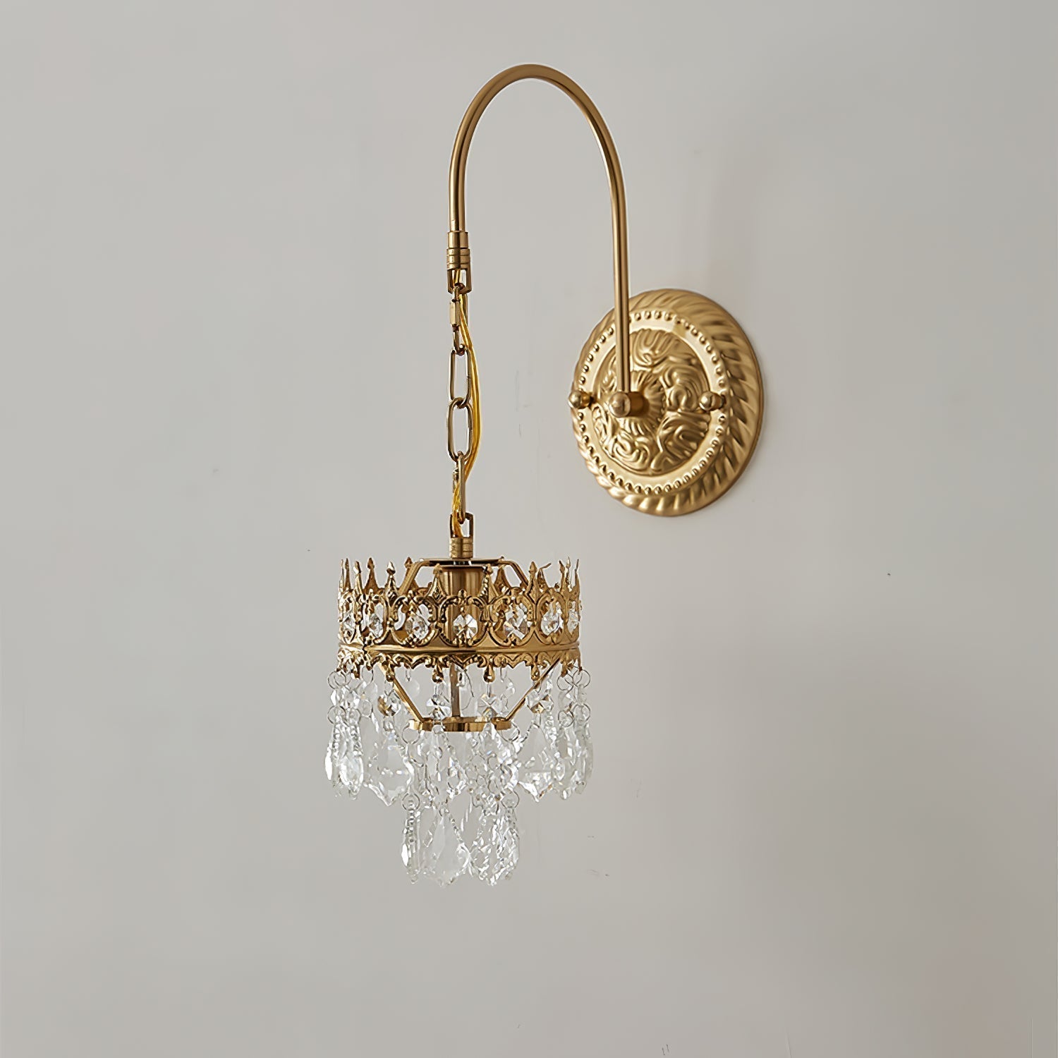 Crystal Crown Sconce - Lamp Outdoor