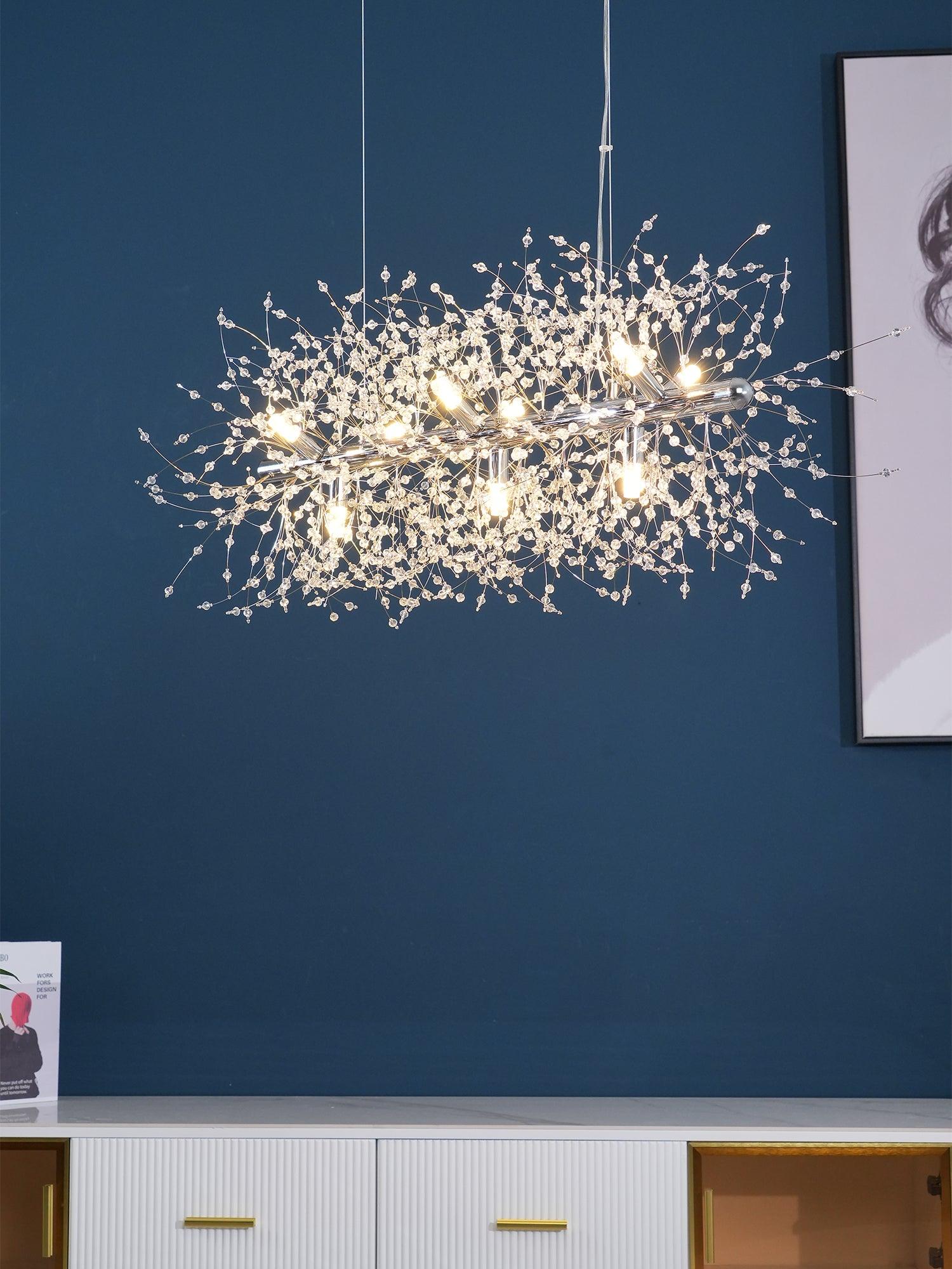 Crystal Dandelion Chandelier - Lamp Outdoor
