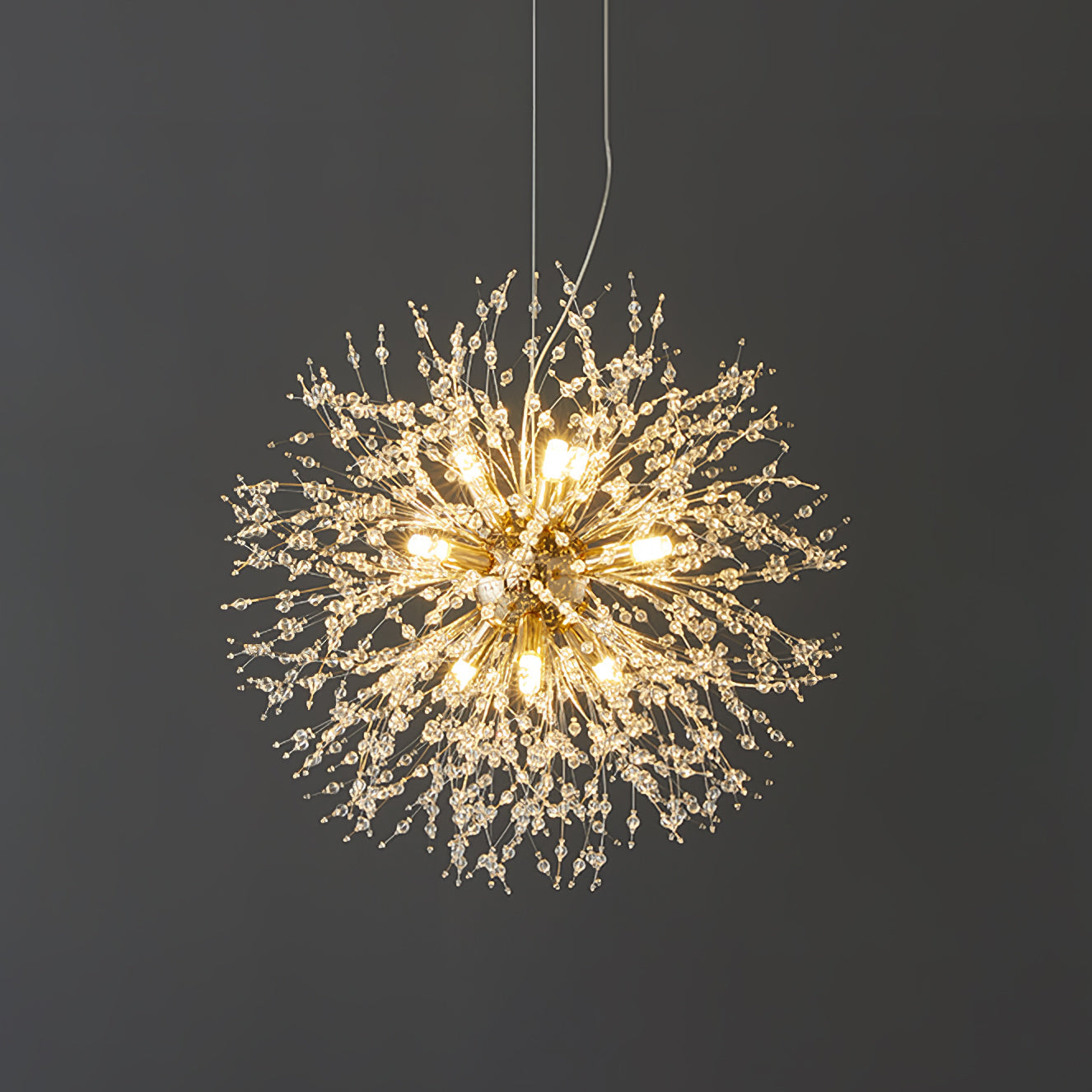 Crystal Dandelion Chandelier - Lamp Outdoor