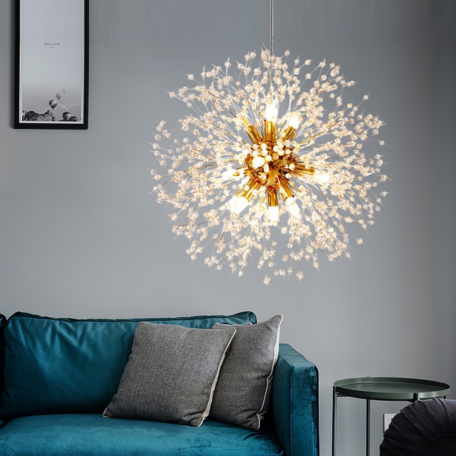 Crystal Dandelion Chandelier - Lamp Outdoor