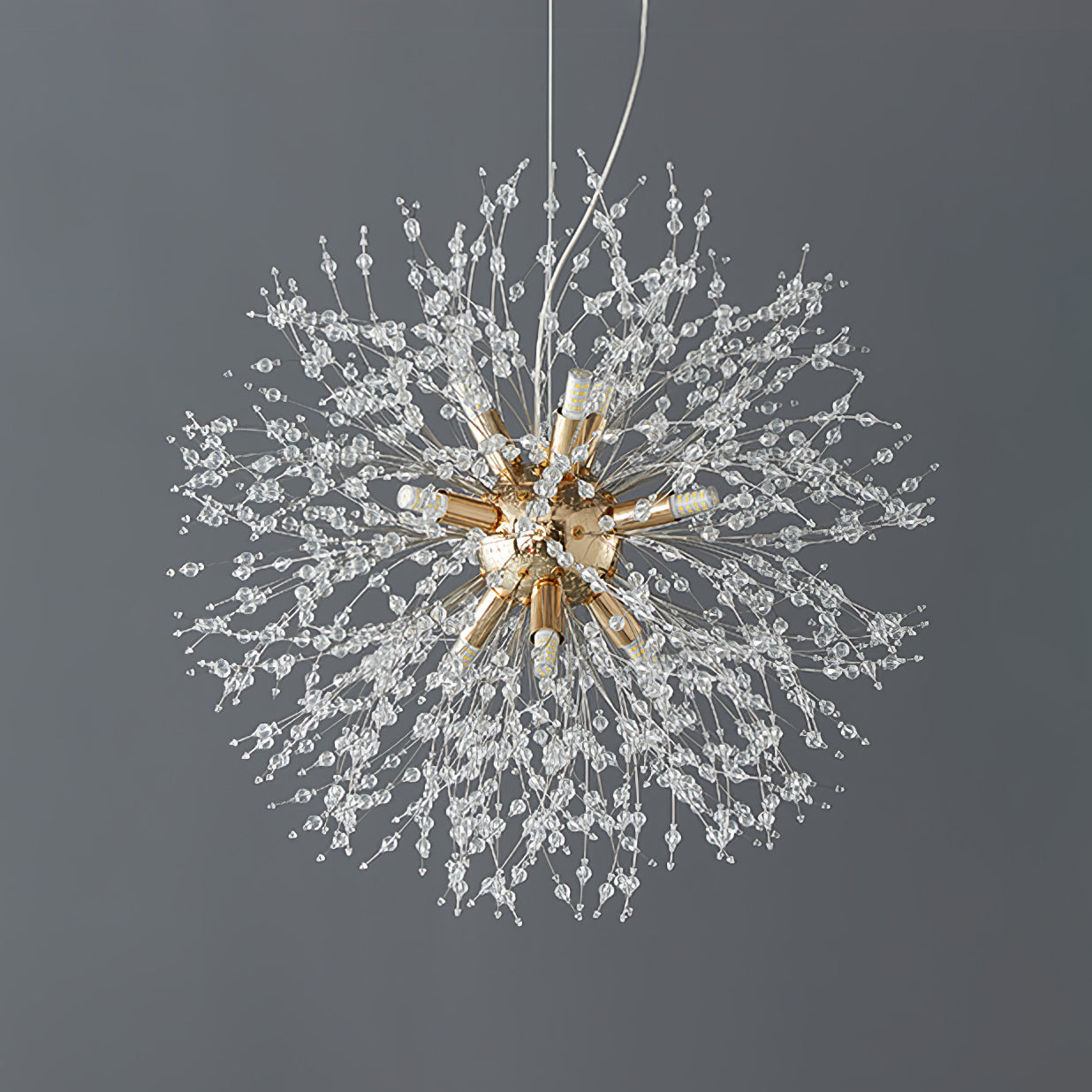 Crystal Dandelion Chandelier - Lamp Outdoor