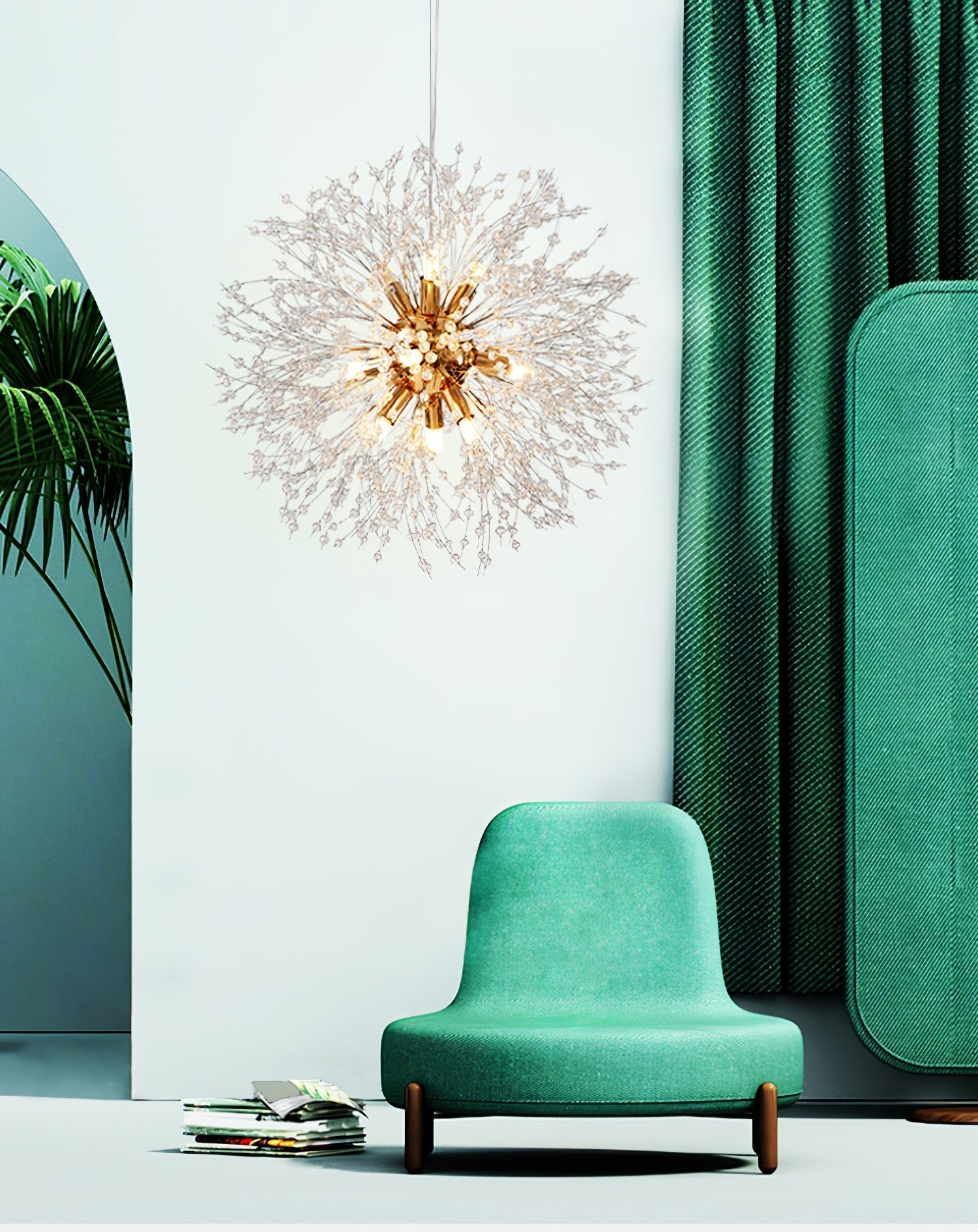 Crystal Dandelion Chandelier - Lamp Outdoor