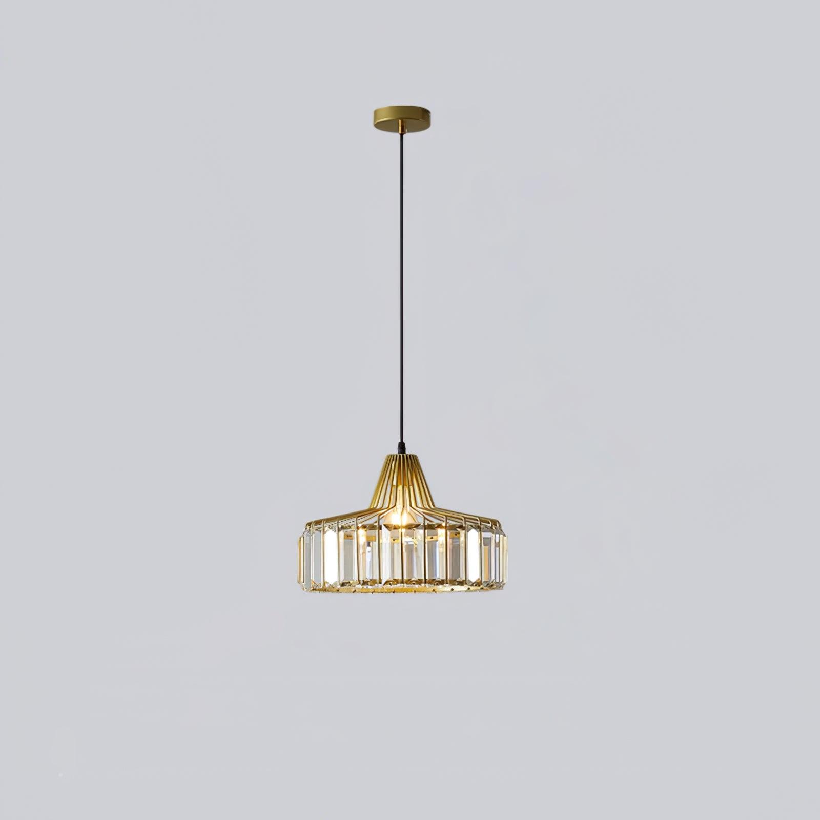Crystal Drum Pendant Lamp - Lamp Outdoor