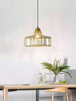 Crystal Drum Pendant Lamp - Lamp Outdoor