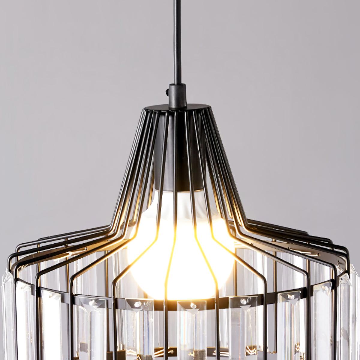 Crystal Drum Pendant Lamp - Lamp Outdoor