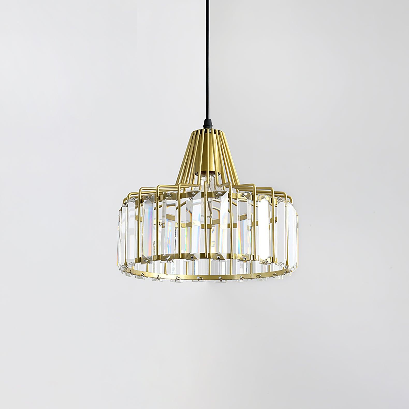 Crystal Drum Pendant Lamp - Lamp Outdoor
