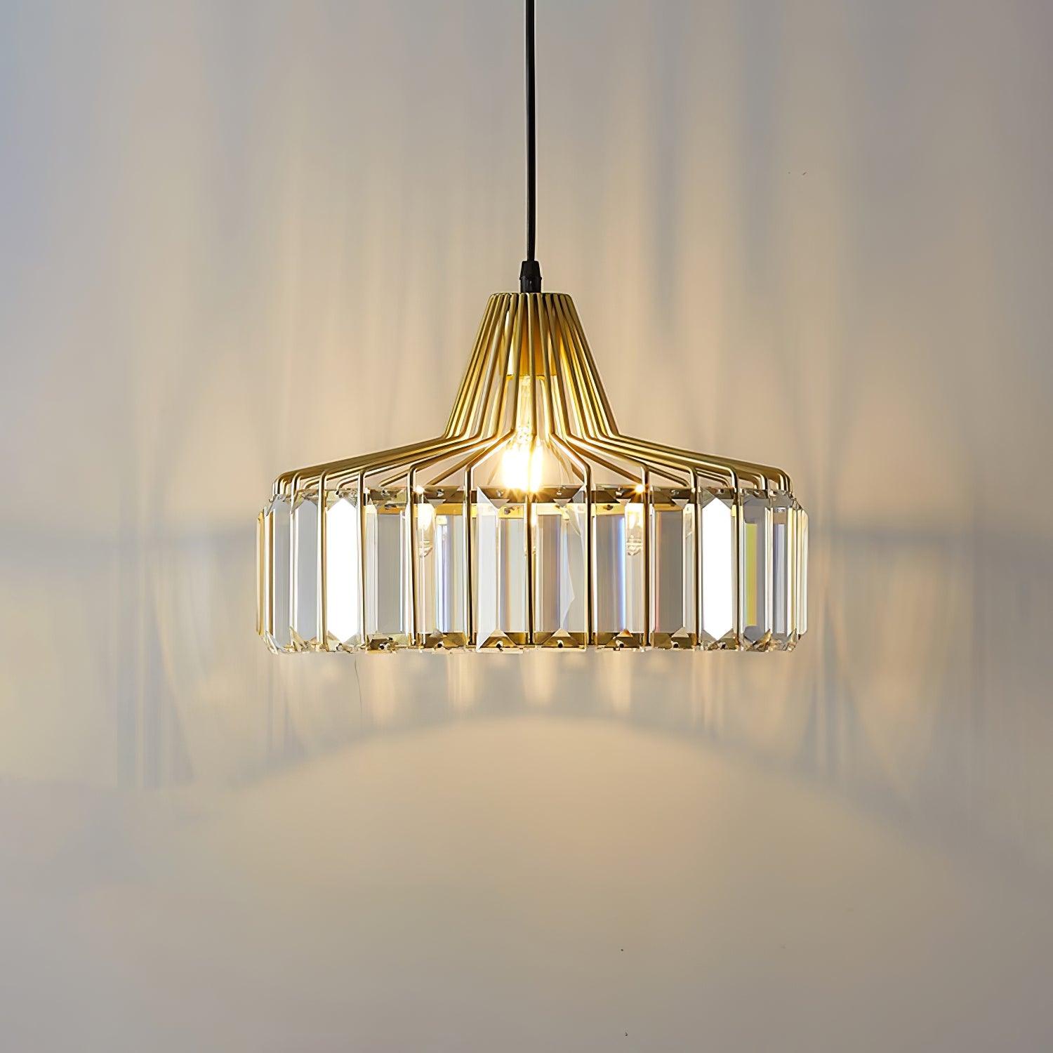 Crystal Drum Pendant Lamp - Lamp Outdoor