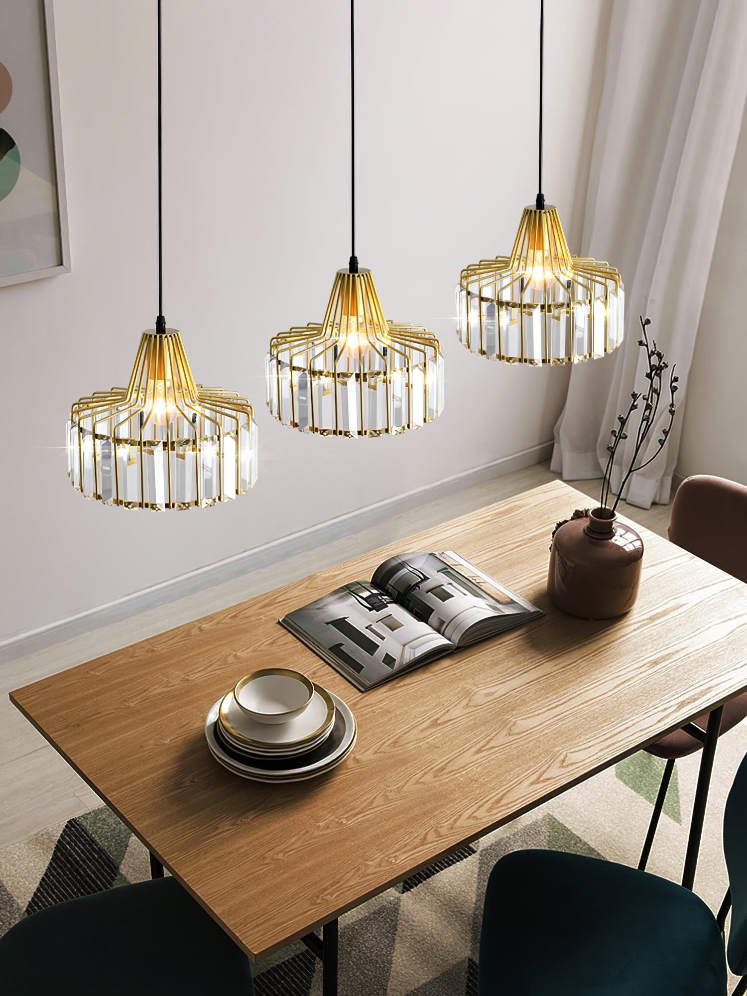 Crystal Drum Pendant Lamp - Lamp Outdoor