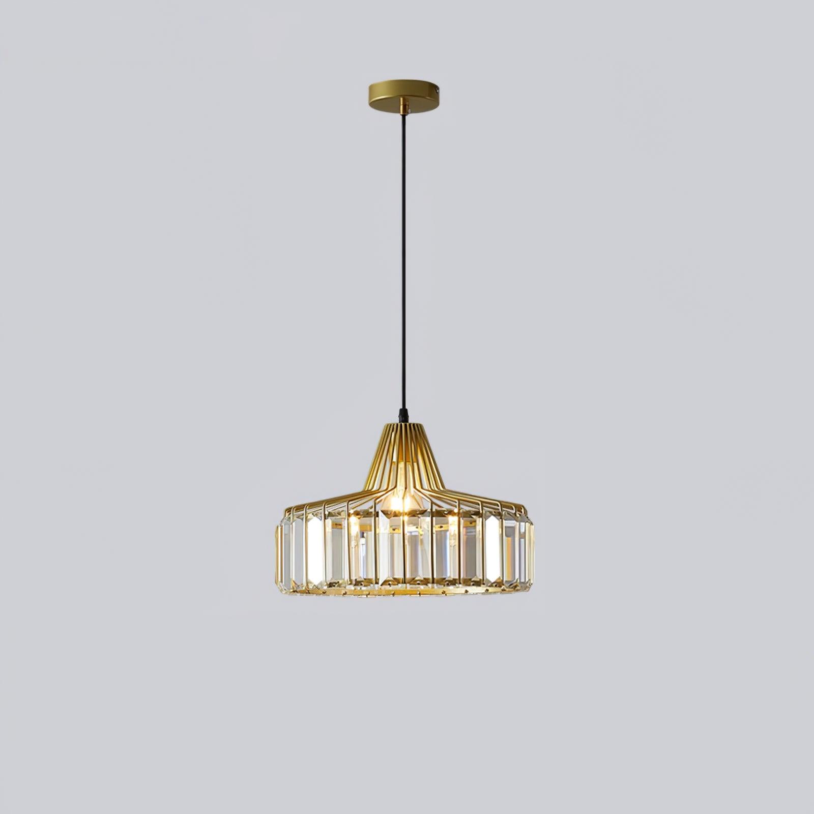Crystal Drum Pendant Lamp - Lamp Outdoor