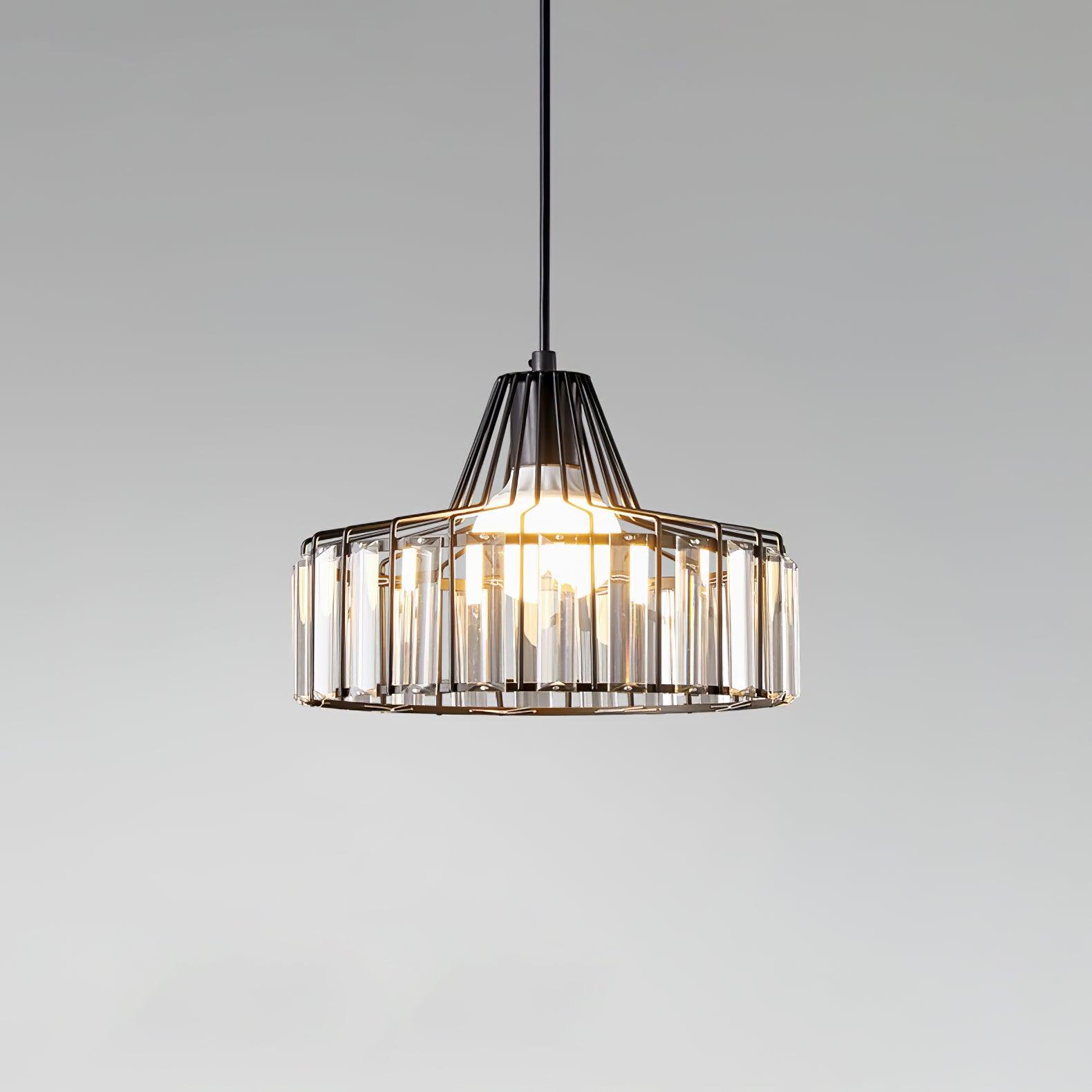 Crystal Drum Pendant Lamp - Lamp Outdoor