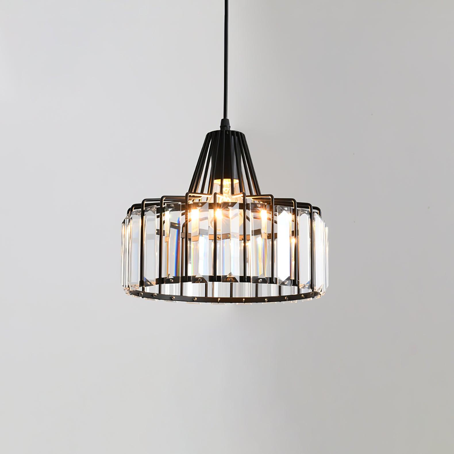 Crystal Drum Pendant Lamp - Lamp Outdoor
