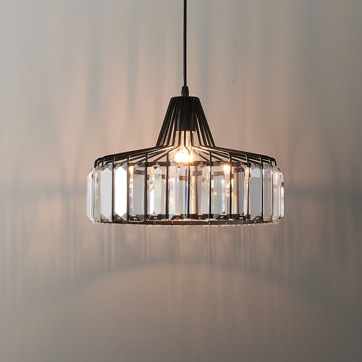 Crystal Drum Pendant Lamp - Lamp Outdoor