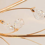 Crystal Flower Ceiling Light - Lamp Outdoor