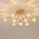 Crystal Flower Ceiling Light - Lamp Outdoor