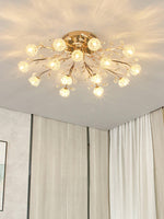 Crystal Flower Ceiling Light - Lamp Outdoor