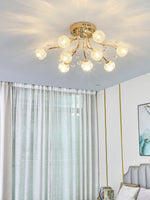 Crystal Flower Ceiling Light - Lamp Outdoor