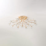 Crystal Flower Ceiling Light - Lamp Outdoor